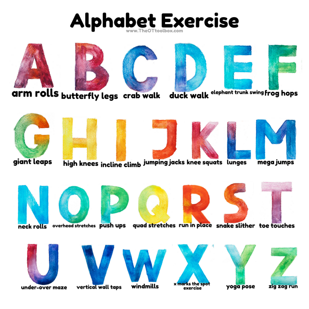 Alphabet Exercises