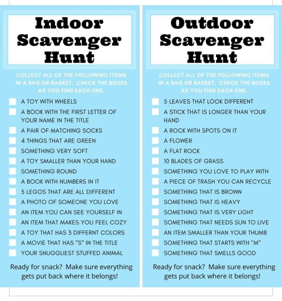 Scavenger Hunts