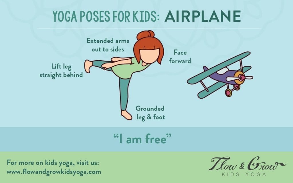 Airplane Yoga Pose